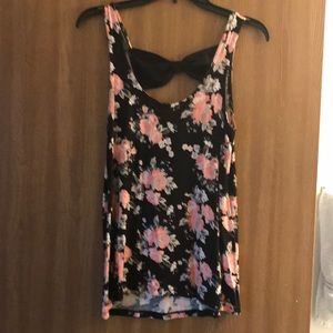 Floral tank top